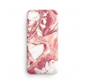 Wozinsky Marble TPU case cover for Samsung Galaxy A02s EU pink