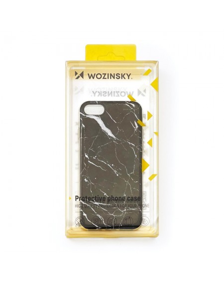 Wozinsky Marble TPU case cover for Samsung Galaxy A02s EU pink