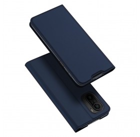 Dux Ducis Skin Pro Bookcase type case for Xiaomi Redmi K40 Pro+ / K40 Pro / K40 / Poco F3 blue