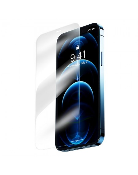 Baseus 2x 0,3 mm Full-glass Super porcelain crystal Tempered Glass For iPhone 12 Pro Max transparent (SGAPIPH67N-LI02)