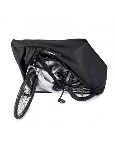 Waterproof grill cover, bicycle cover, scooter tarpaulin cover L black