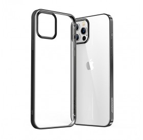 Joyroom New Beautiful Series ultra thin case with electroplated frame for iPhone 12 mini black (JR-BP794)