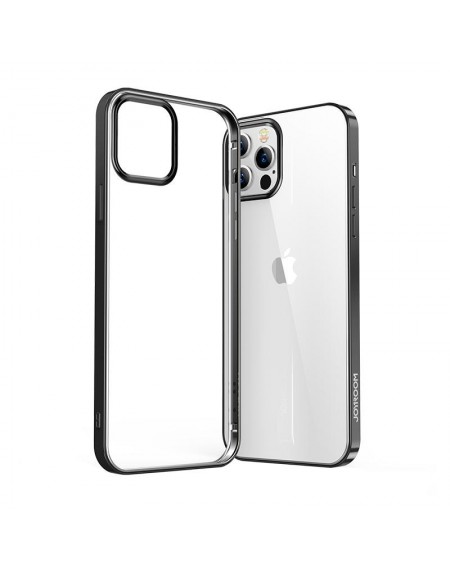 Joyroom New Beautiful Series ultra thin case with electroplated frame for iPhone 12 mini black (JR-BP794)