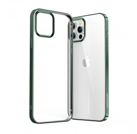 Joyroom New Beautiful Series ultra thin case with electroplated frame for iPhone 12 mini green (JR-BP794)