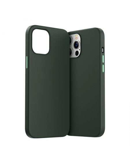Joyroom Color Series case for iPhone 12 Pro / iPhone 12 green (JR-BP799)