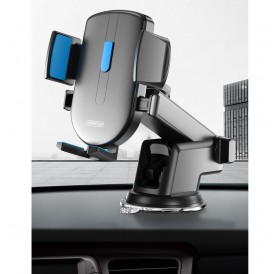 Joyroom car phone holder with telescopic extendable arm for dashboard and windshield black (JR-OK3)