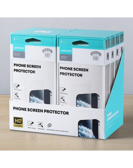 Joyroom Knight Series 40x set 2,5D tempered glass for iPhone 12 mini transparent (JR-PF841)