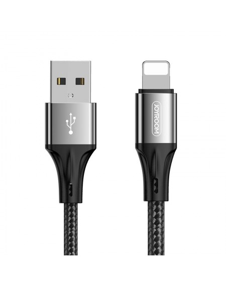 Joyroom USB - Lightning cable 3 A 0,2 m black (S-0230N1)