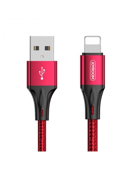 Joyroom USB - Lightning cable 3 A 0,2 m red (S-0230N1)