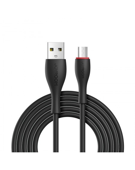 Joyroom USB - micro USB cable 2,4 A 1 m black (S-1030M8)