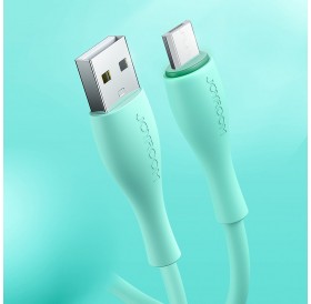 Joyroom USB - micro USB cable 2,4 A 1 m white (S-1030M8)