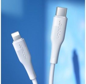 Joyroom fast charging USB - Lightning cable Power Delivery 2,4 A 20 W 1,2 m white (S-1224M3)