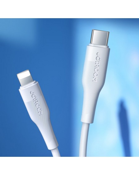 Joyroom fast charging USB - Lightning cable Power Delivery 2,4 A 20 W 1,2 m white (S-1224M3)