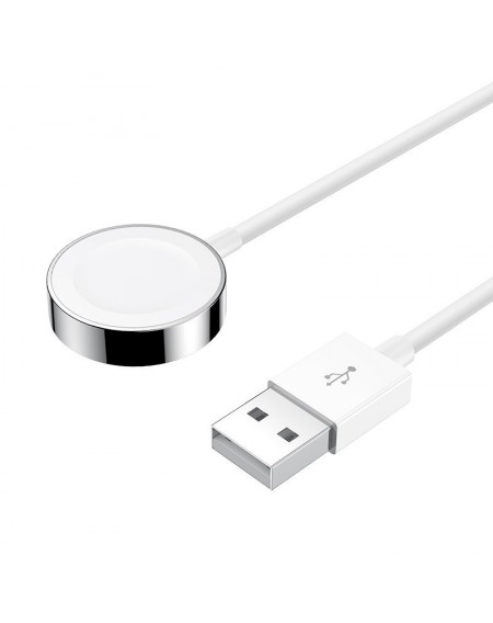 Joyroom Qi Wireless Charger for Apple Watch with Integrated Cable 1.2m White (S-IW001S)