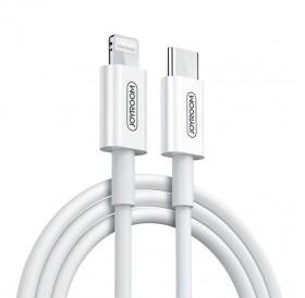 Joyroom fast charging USB Type C - Lightning cable (MFI certificate) Power Delivery 3 A 1,2 m white (S-M420)