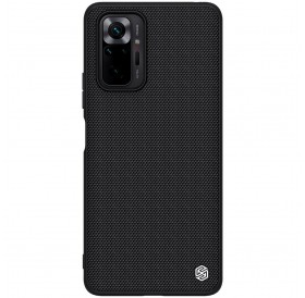 Nillkin Textured Case rugged cover with gel frame and nylon on the back Xiaomi Redmi Note 10 Pro black