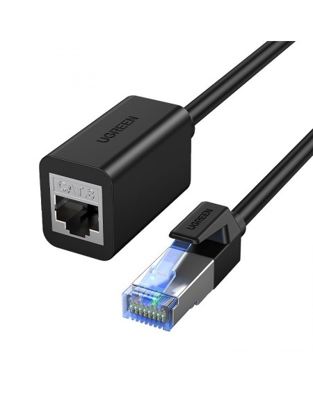 Ugreen extension cable Ethernet RJ45 Cat8 40000 Mbps / 40 Gbps 1m black (NW192 50199)