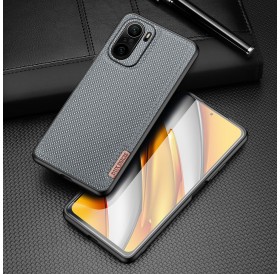 Dux Ducis Fino case covered with nylon material for Xiaomi Mi 11i / Poco F3 gray