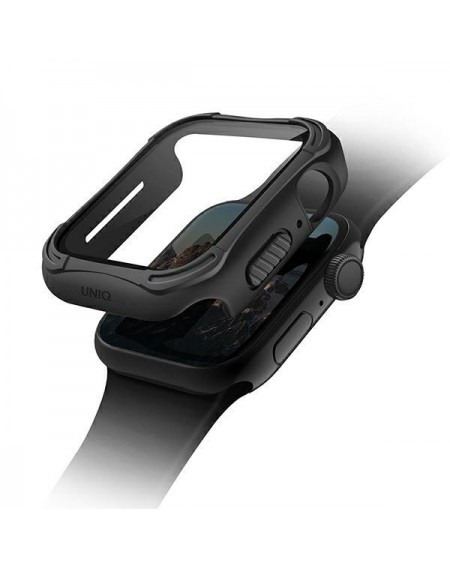 UNIQ etui Torres Apple Watch Series 4/5/6/SE 40mm. czarny/midnight black