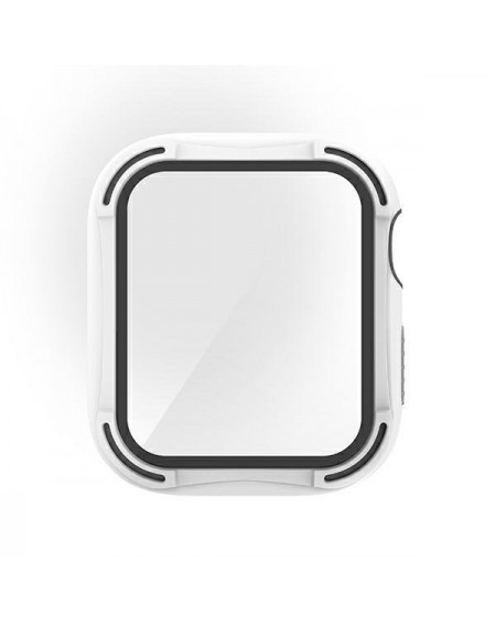 UNIQ etui Torres Apple Watch Series 4/5/6/SE 44mm. biały/dove white