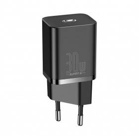 Baseus Super Si 1C fast wall charger USB Type C 30 W Power Delivery Quick Charge black (CCSUP-J01)