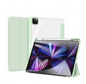 Dux Ducis Toby armored tough Smart Cover for iPad Pro 11'' 2021 with a holder for Apple Pencil green