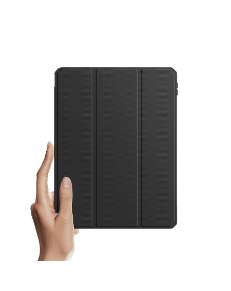 Dux Ducis Toby armored tough Smart Cover for iPad Pro 11'' 2021 with a holder for Apple Pencil black