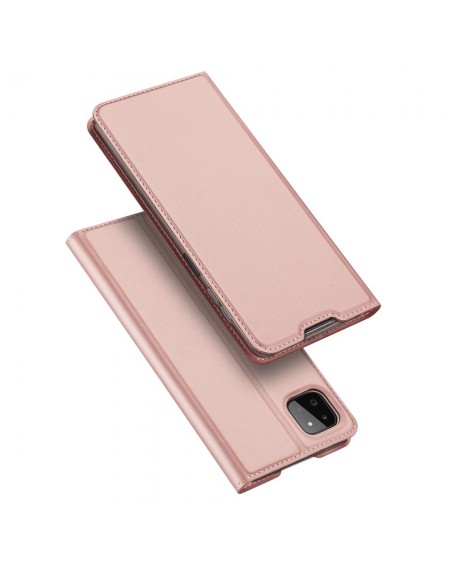 Dux Ducis Skin Pro Bookcase type case for Samsung Galaxy A22 5G pink