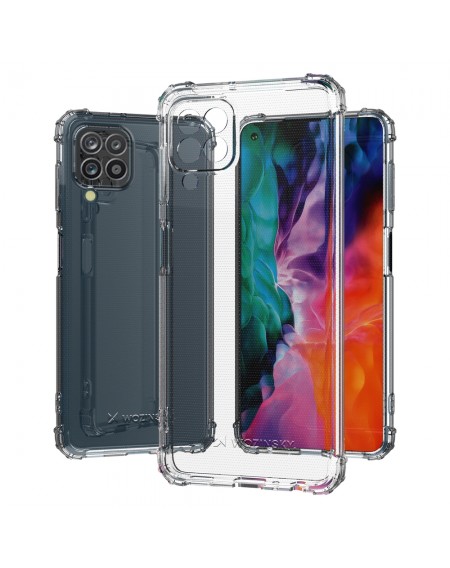 Wozinsky Anti Shock durable case with Military Grade Protection for Samsung Galaxy A22 4G transparent