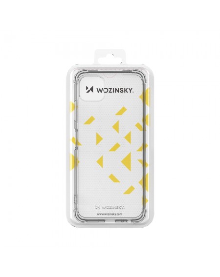 Wozinsky Anti Shock durable case with Military Grade Protection for Samsung Galaxy A22 5G transparent
