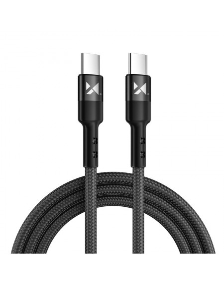Wozinsky cable USB Type C - USB Type C Power Delivery 18W 2m black (WUC-PD-CC1B)