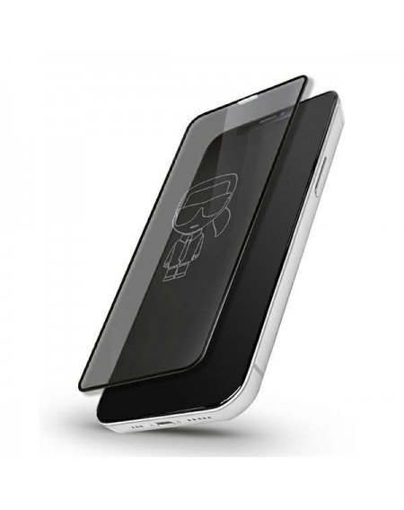 Karl Lagerfeld szkło hartowane KLSPP12LTR iPhone 12 Pro Max 6,7" Magic Logo
