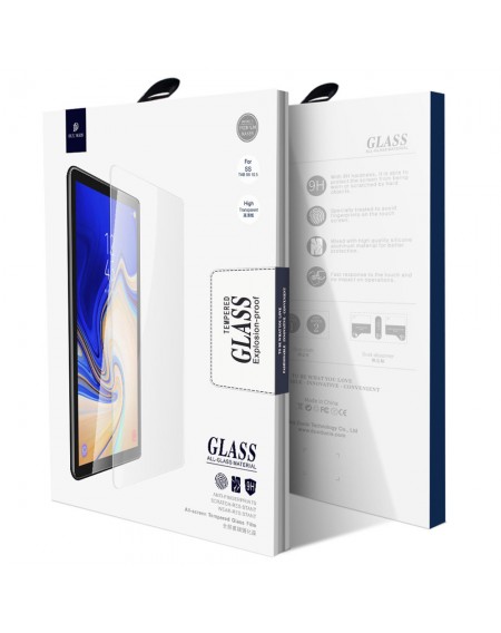 Dux Ducis Tempered Glass Tough Screen Protector for Samsung Galaxy Tab S6 10.5'' transparent (case friendly)