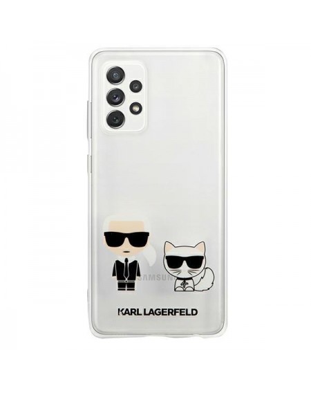 Karl Lagerfeld KLHCA72CKTR A72 A725 hardcase Transparent Karl & Choupette
