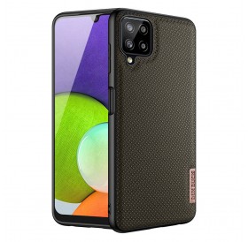 Dux Ducis Fino case covered with nylon material for Samsung Galaxy A22 4G green