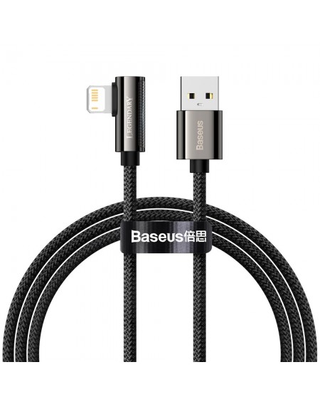 Baseus Legend Mobile Game Elbow Cable USB - Lightning 2,4A 1m black (CALCS-01)