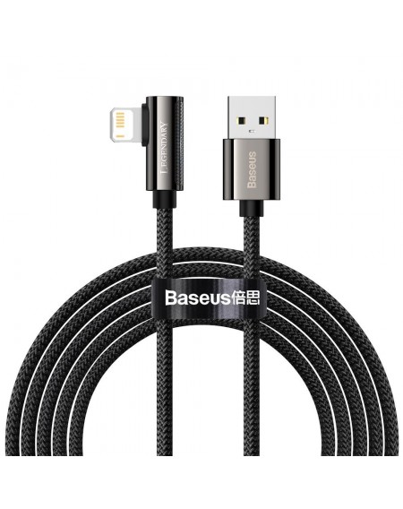 Baseus Legend Mobile Game Elbow Cable USB - Lightning 2,4A 1m black (CALCS-A01)
