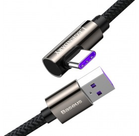 Baseus Legend Series Elbow Fast Charging Data Cable USB - USB Type-C 66W 1m black (CATCS-B01)