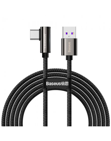 Baseus Legend Series Elbow Fast Charging Data Cable USB - USB Type-C 66W 2m black (CATCS-C01)