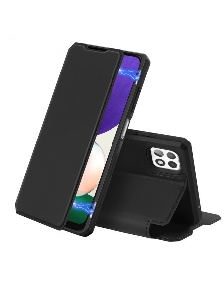 DUX DUCIS Skin X Bookcase type case for Samsung Galaxy A22 5G black
