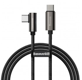 Baseus Legend Series Elbow Fast Charging USB Type C - USB Type C 100W 5A 1m black (CATCS-01)