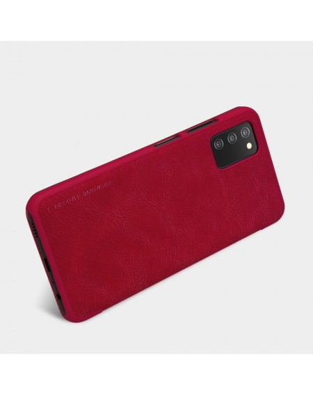 Nillkin Qin leather holster for Samsung Galaxy A03s red