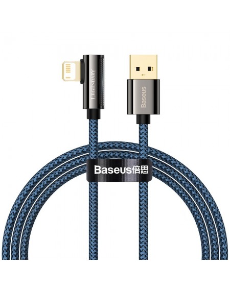 Baseus Legend Mobile Game Elbow Cable USB - Lightning 2.4A 1m blue (CACS000003)