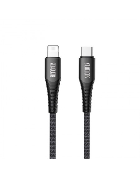 Joyroom MFI USB Type C - Lightning cable 2.1A 1.8m black (ST-C04 1,8M Black)