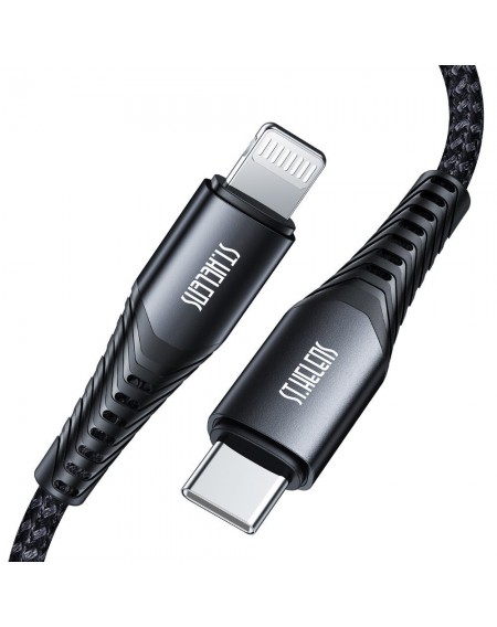 Joyroom MFI USB Type C - Lightning cable 2.1A 1.8m black (ST-C04 1,8M Black)