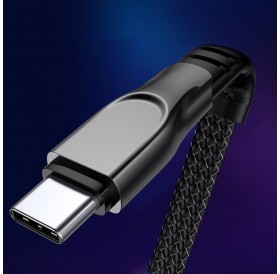 Joyroom 3in1 USB cable - Lightning / Lightning / USB Type C 3,5A 480 Mbps 1,3m black (S-1335K4)