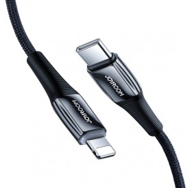 Joyroom USB Type C - Lightning  cable Power Delivery 20W 2.4A 1.2m black (S-1224K2 Black)