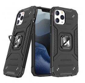 Wozinsky Ring Armor Case Kickstand Tough Rugged Cover for iPhone 13 Pro black