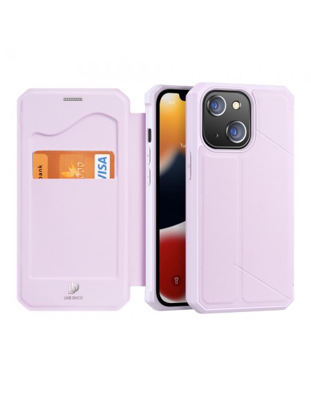DUX DUCIS Skin X Bookcase type case for iPhone 13 mini pink