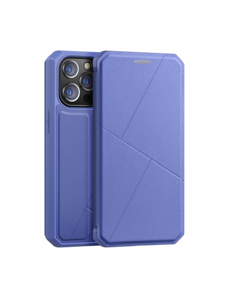 DUX DUCIS Skin X Bookcase type case for iPhone 13 Pro Max blue